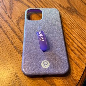 iPhone 12 Purple Sparkle Loopy Case
